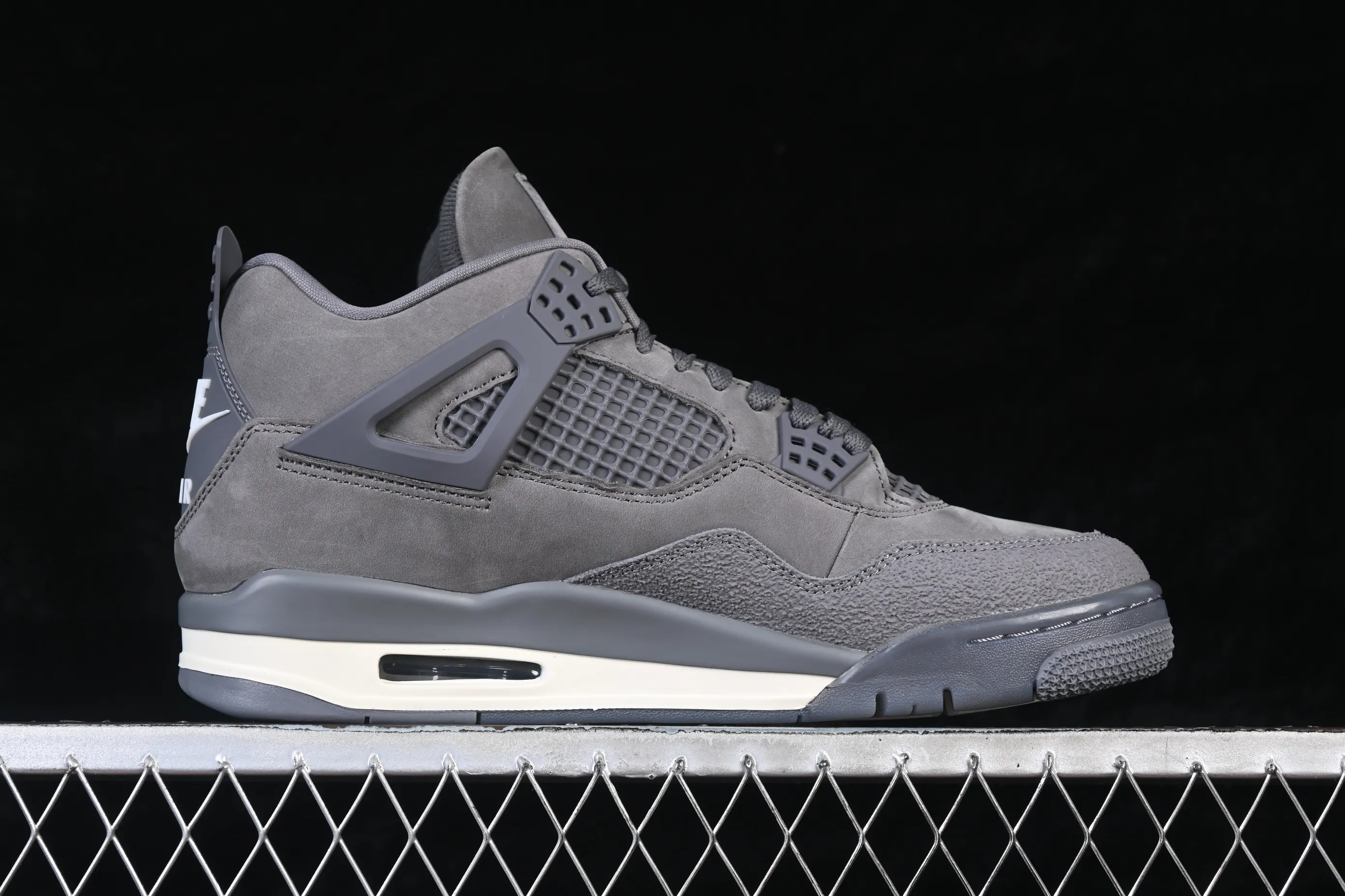 All categories Air Jordan Jordan series basketball shoes Air Jordan 4 GX foreign trade version Nigel Sylvester x Air Jordan 4 Retro "Grey" AJ4 Joe 4 joint gray brick HF4340-002